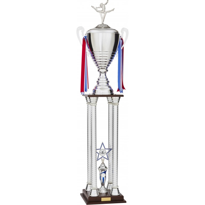 5FT SHOW-STOPPING GYMNASTICS TOWER TROPHY - AVAILABLE IN 3 SIZES 